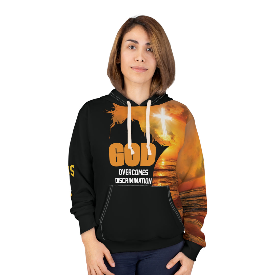 God Overcomes Discrimination Hoodie