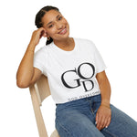 Load image into Gallery viewer, God Overcomes Discrimination 2 Unisex Softstyle T-Shirt Design 2
