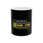 Load image into Gallery viewer, GOD.COM Ceramic Mug 11oz
