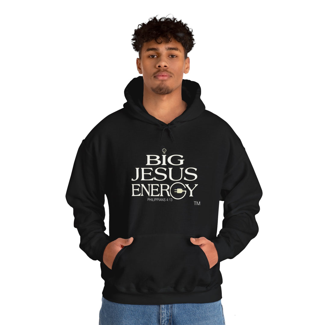 Big Jesus Energy Unisex Heavy Blend™ Hooded Sweatshirt