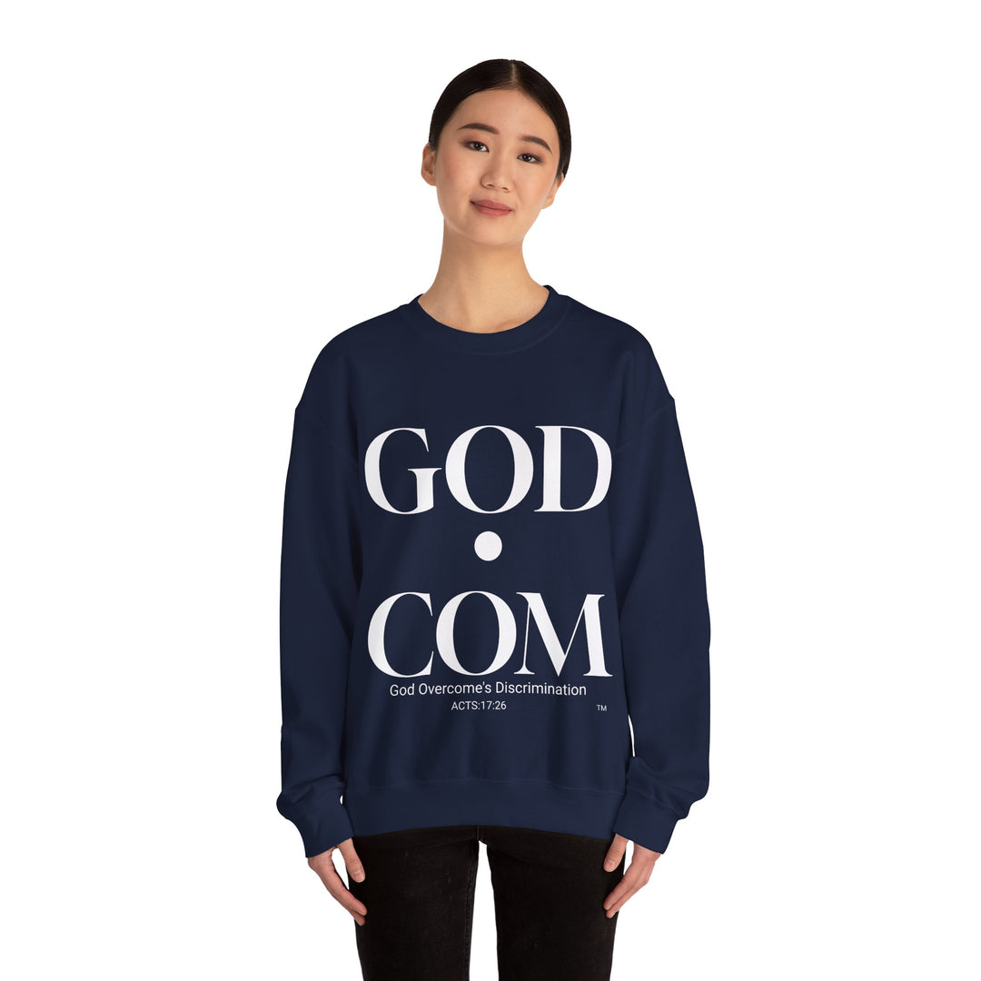 GOD.COM Unisex Heavy Blend™ Crewneck Sweatshirt