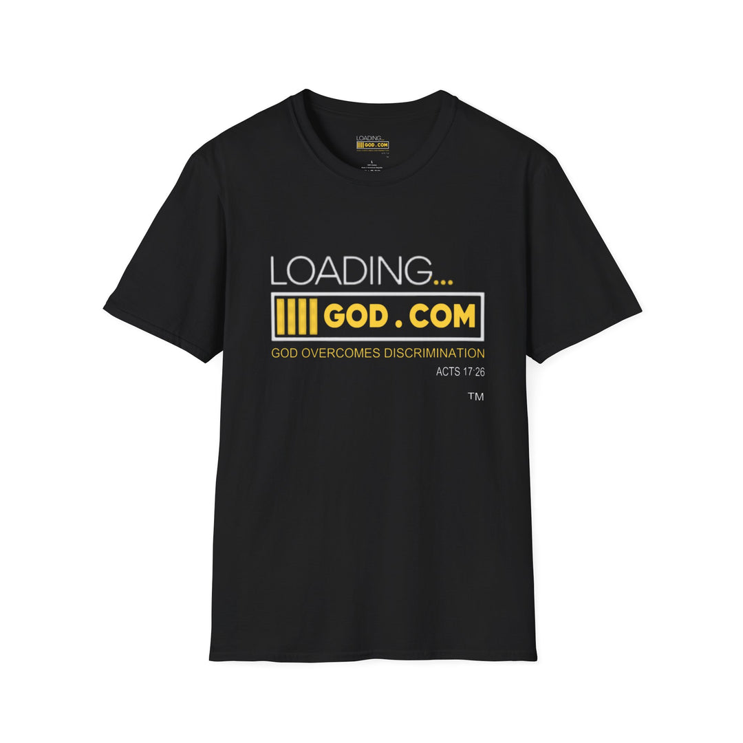 G.O.D.COM Unisex Softstyle T-Shirt.