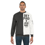 Load image into Gallery viewer, Get Paid In Jesus Name Unisex Sweatshirt - Get Paid Design
