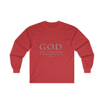 Load image into Gallery viewer, God Overcomes Discrimination Clothing Ultra Cotton Long Sleeve Tee
