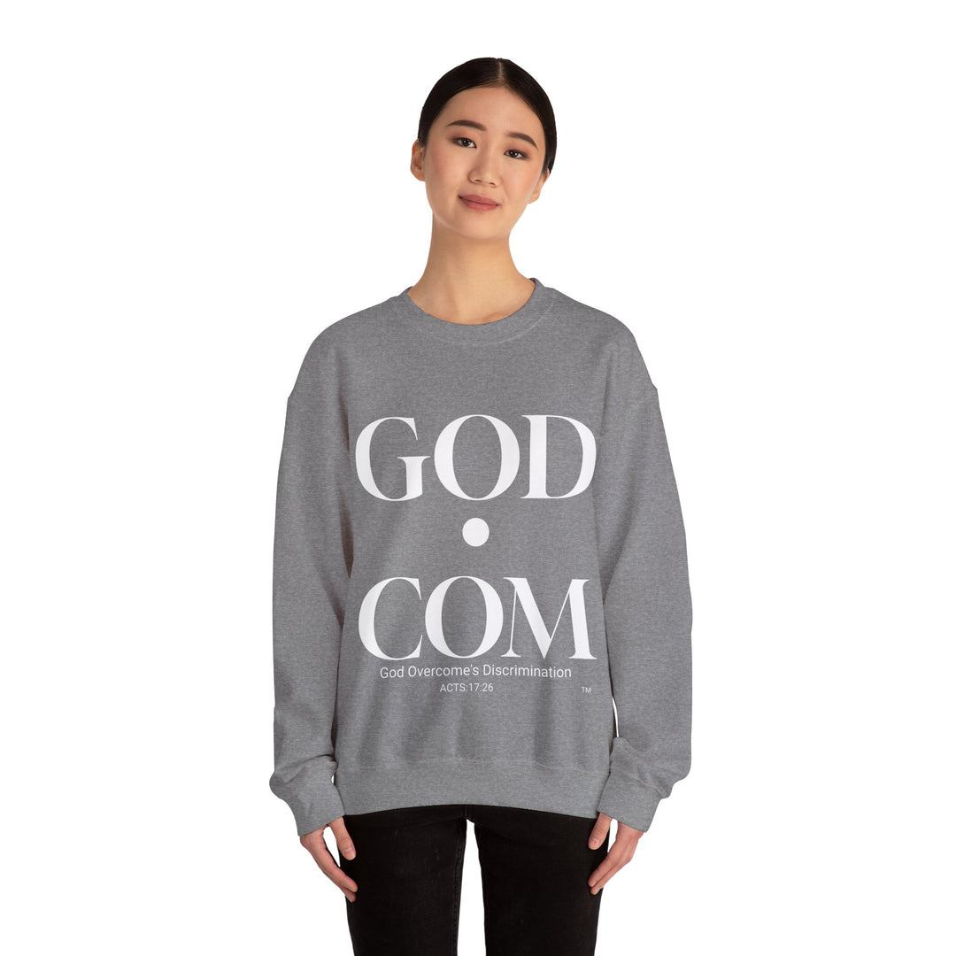 GOD.COM Unisex Heavy Blend™ Crewneck Sweatshirt