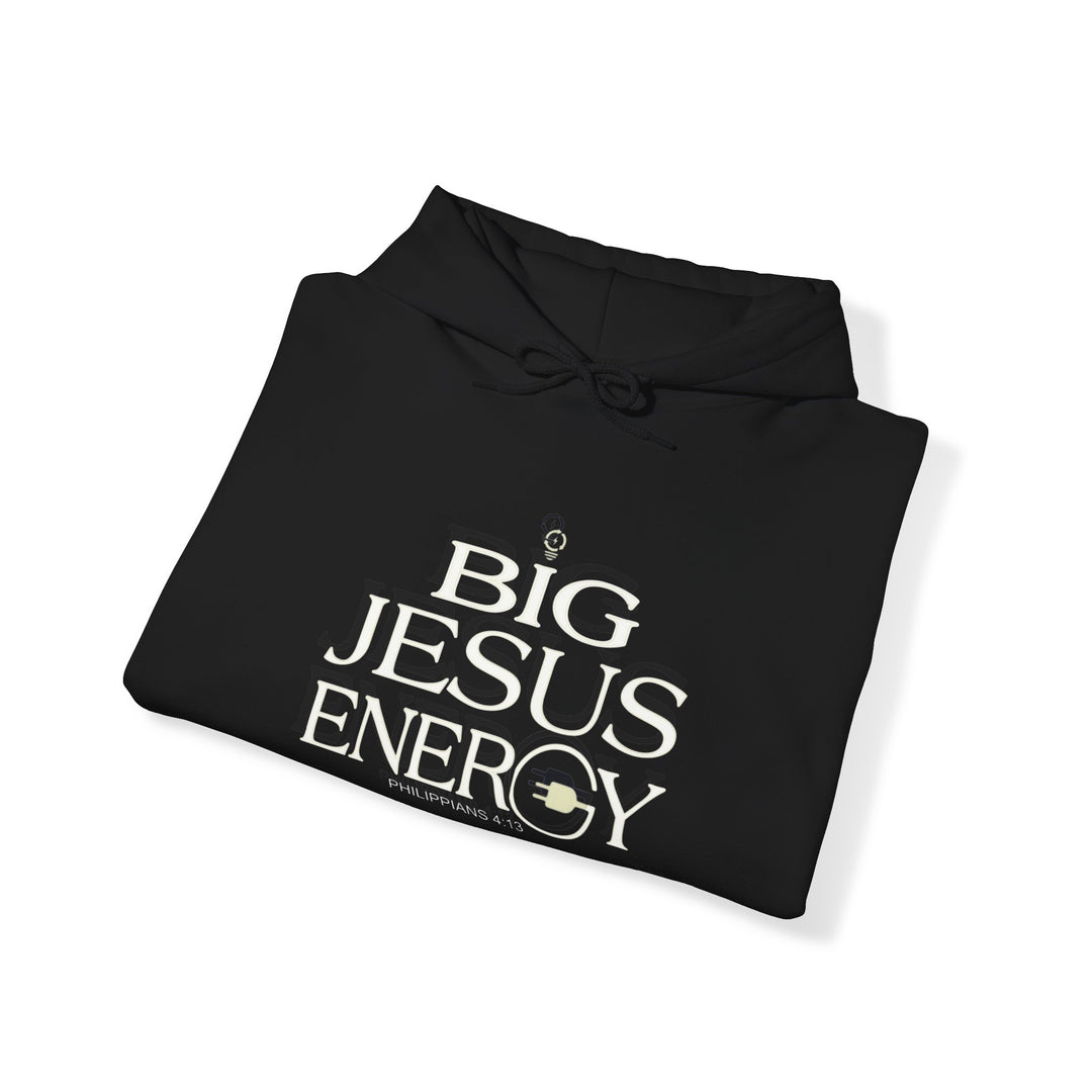 Big Jesus Energy Unisex Heavy Blend™ Hooded Sweatshirt