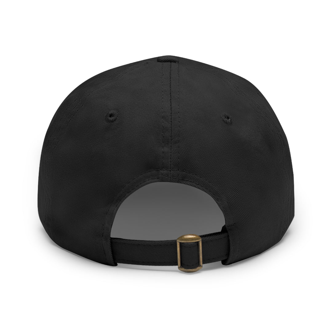 Godaholic Dad Hat with Leather Patch (Rectangle)