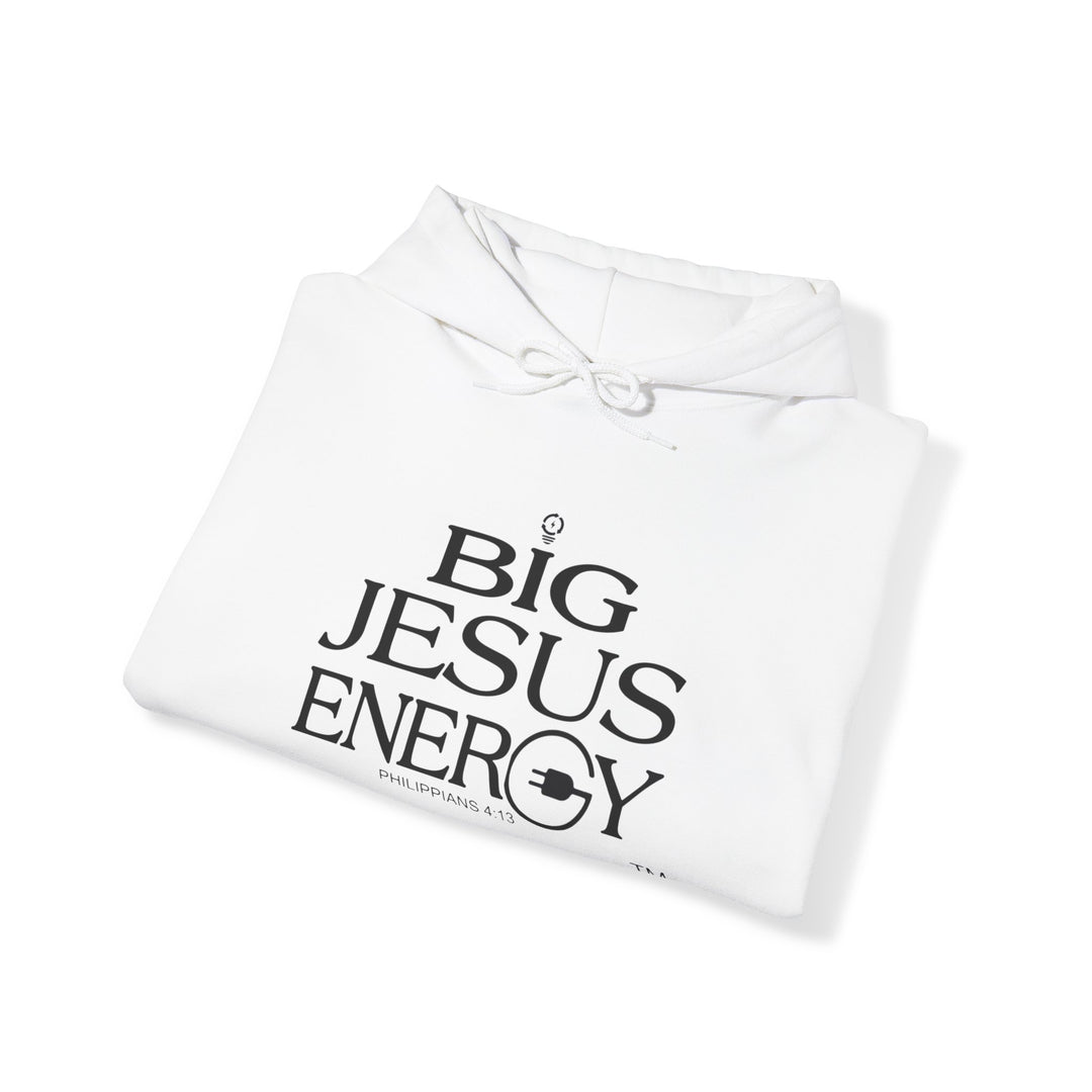 Big Jesus Energy Unisex Heavy Blend™ Hooded Sweatshirt