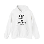 Load image into Gallery viewer, Get Paid In Jesus Name Unisex Heavy Blend™ Hooded Sweatshirt
