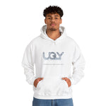 Load image into Gallery viewer, U.G.L.Y Unisex Heavy Blend™ Hooded Sweatshirt
