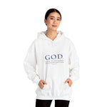 Load image into Gallery viewer, God Overcomes Discrimination Unisex Heavy Blend™ Hooded Sweatshirt
