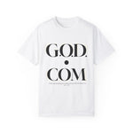 Load image into Gallery viewer, GOD.COM Unisex Garment-Dyed T-shirt
