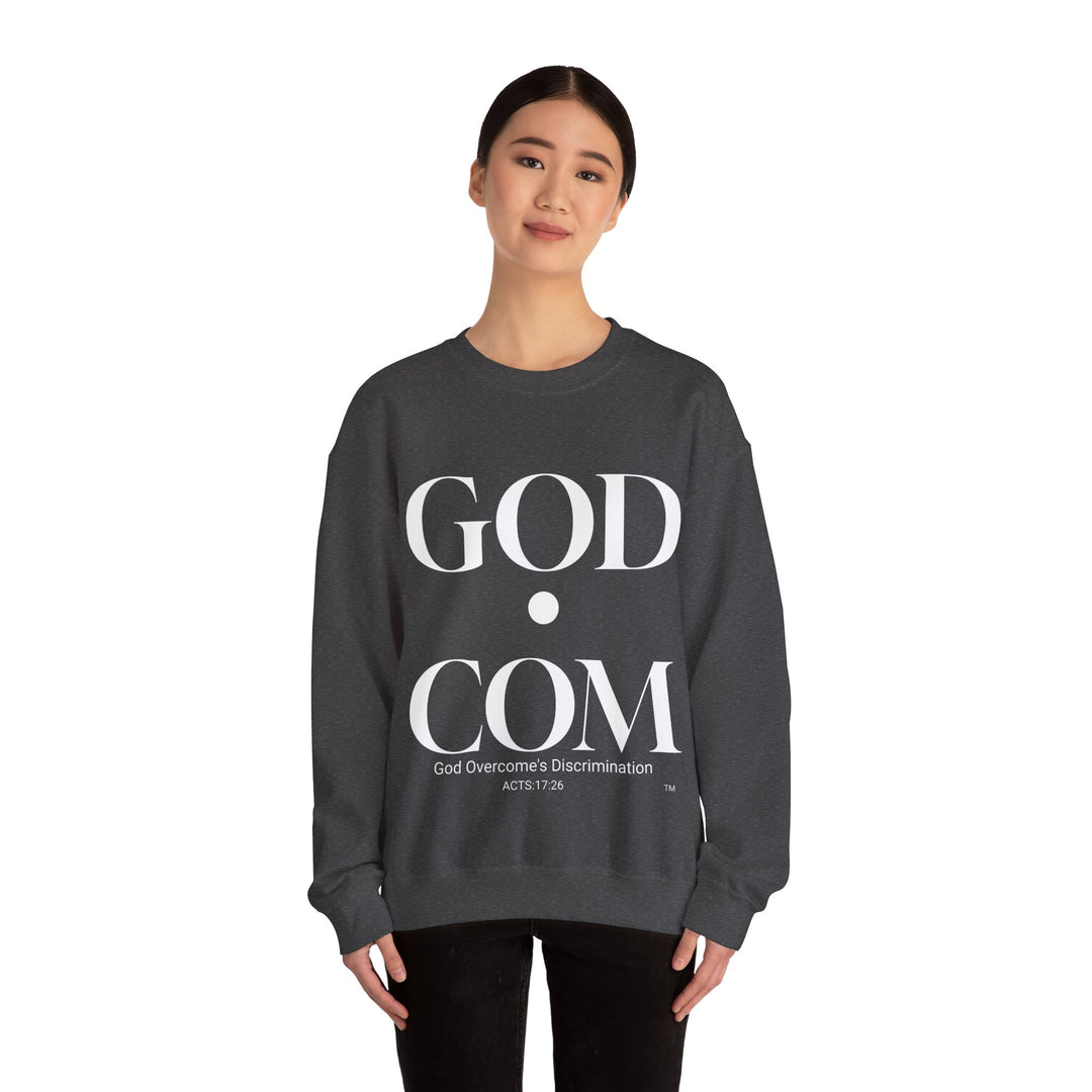 GOD.COM Unisex Heavy Blend™ Crewneck Sweatshirt