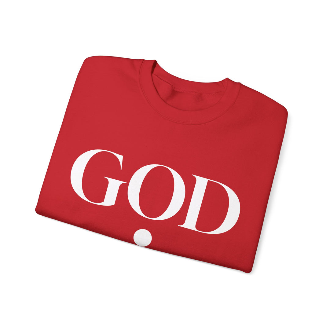 GOD.COM Unisex Heavy Blend™ Crewneck Sweatshirt