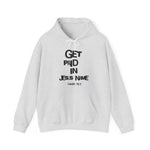 Load image into Gallery viewer, Get Paid In Jesus Name Unisex Heavy Blend™ Hooded Sweatshirt
