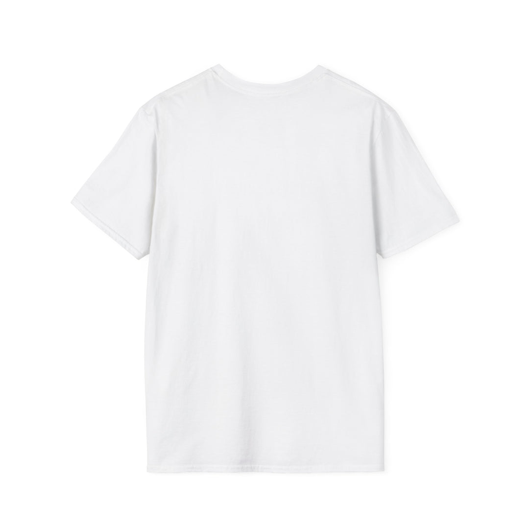 M4J Unisex Softstyle T-Shirt White & Black