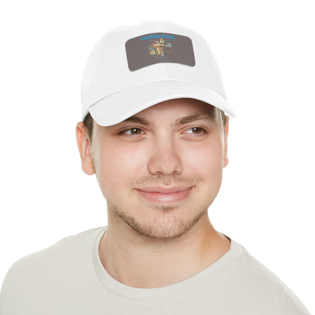 Godaholic Dad Hat with Leather Patch (Rectangle)