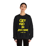 Load image into Gallery viewer, GET PAID IN JESUS NAME Unisex Heavy Blend™ Crewneck Sweatshirt
