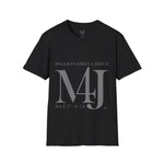 Load image into Gallery viewer, M4J Unisex Softstyle T-Shirt White &amp; Black
