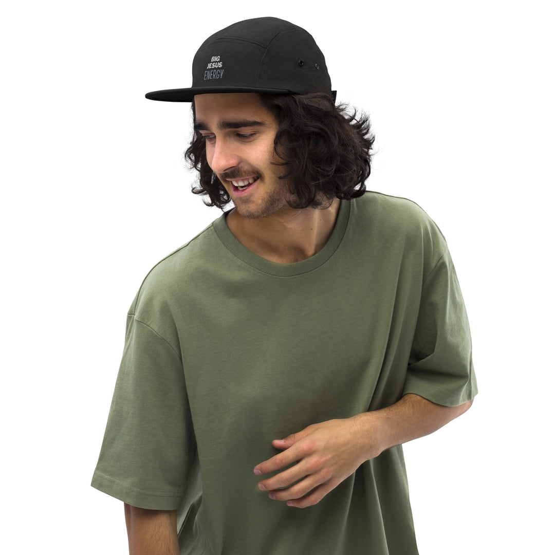 Big Jesus Energy Five Panel Cap