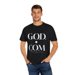 Load image into Gallery viewer, GOD.COM Unisex Garment-Dyed T-shirt
