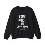 Load image into Gallery viewer, Get Paid In Jesus Name Unisex Heavy Blend™ Crewneck Sweatshirt
