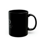 Load image into Gallery viewer, God Over Discrimination 11oz Black Mug
