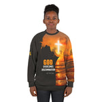 Load image into Gallery viewer, GOD Overcomes Discrimination Sweatshirt
