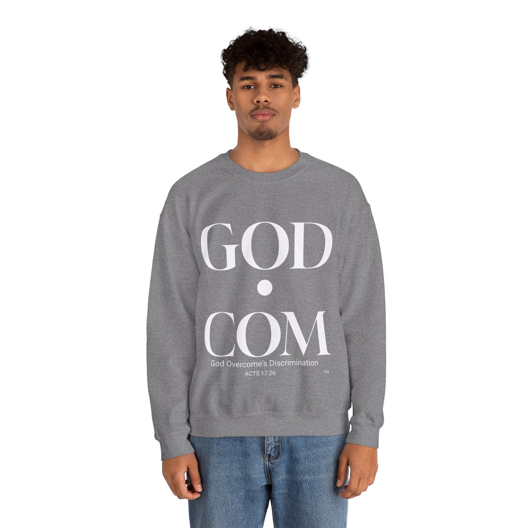 GOD.COM Unisex Heavy Blend™ Crewneck Sweatshirt