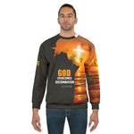 Load image into Gallery viewer, GOD Overcomes Discrimination Sweatshirt
