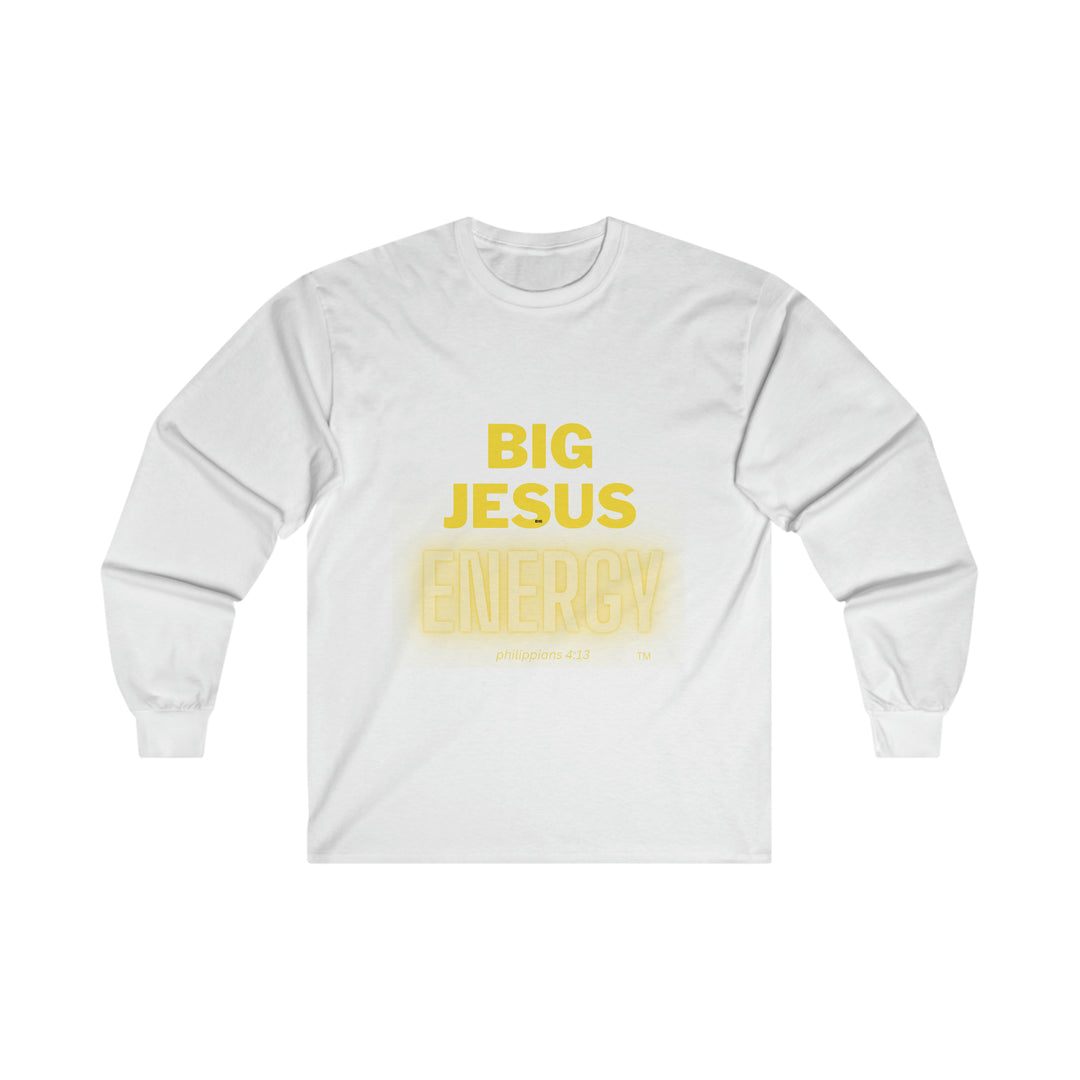 Big Jesus Energy Ultra Cotton Long Sleeve Tee