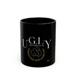 Load image into Gallery viewer, U.G.L.Y 11oz Black Mug
