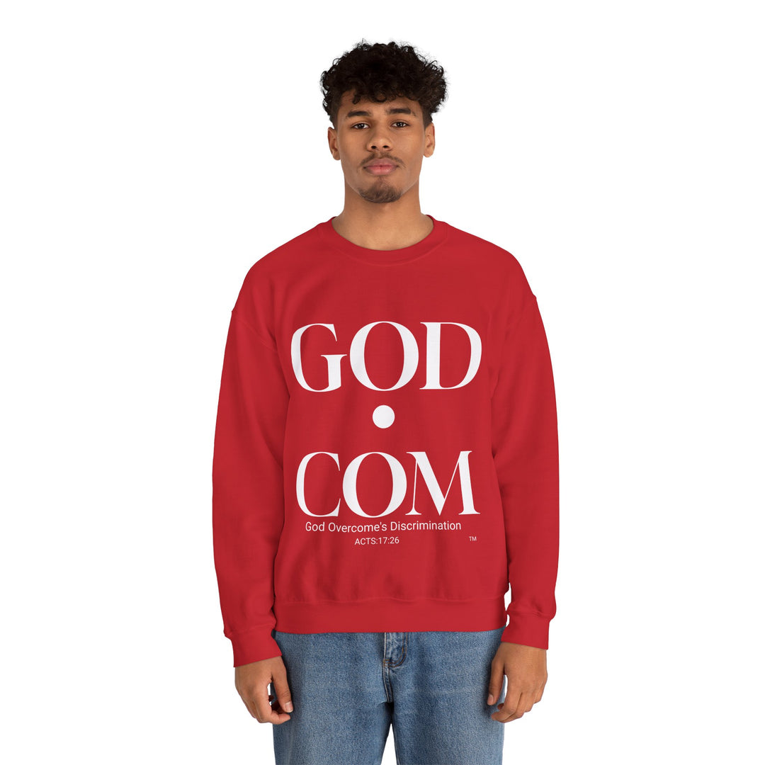 GOD.COM Unisex Heavy Blend™ Crewneck Sweatshirt