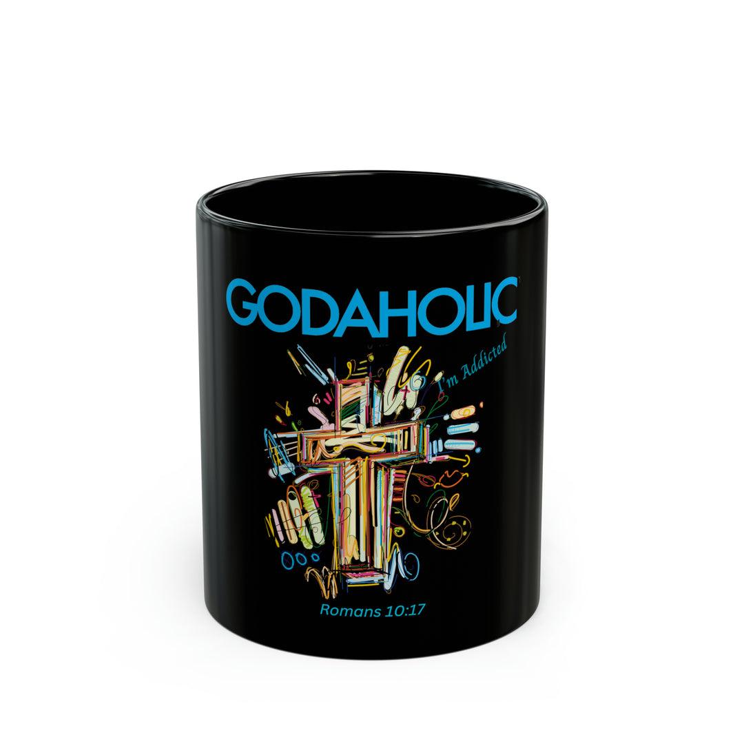 Godaholic 11oz Black Mug