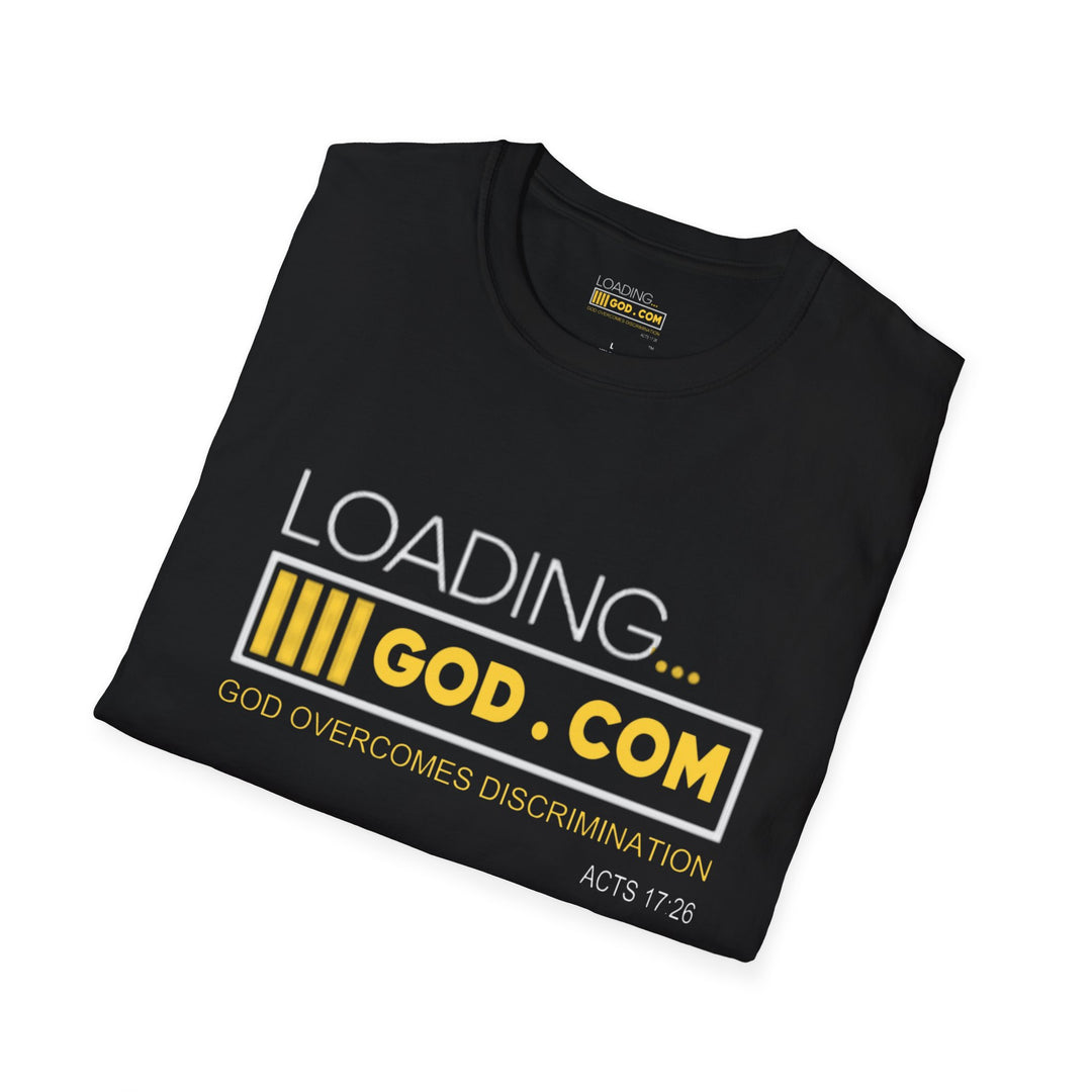 G.O.D.COM Unisex Softstyle T-Shirt.