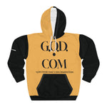 Load image into Gallery viewer, Unisex Hoodie - G O D COM God Overcomes Discrimination Design
