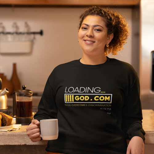 GOD.COM Unisex Heavy Blend™ Crewneck Sweatshirt